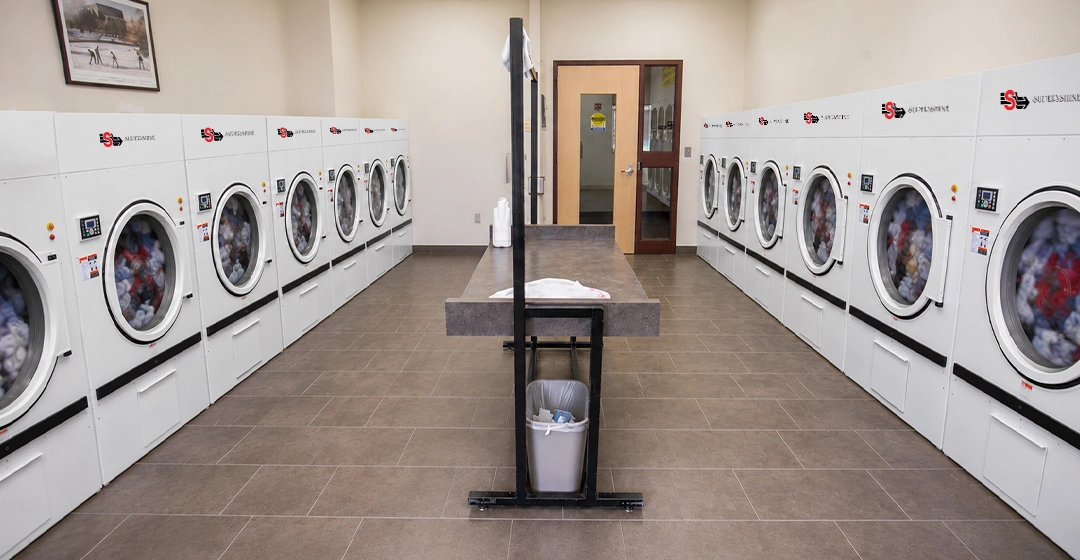 laundry machines for college campus
