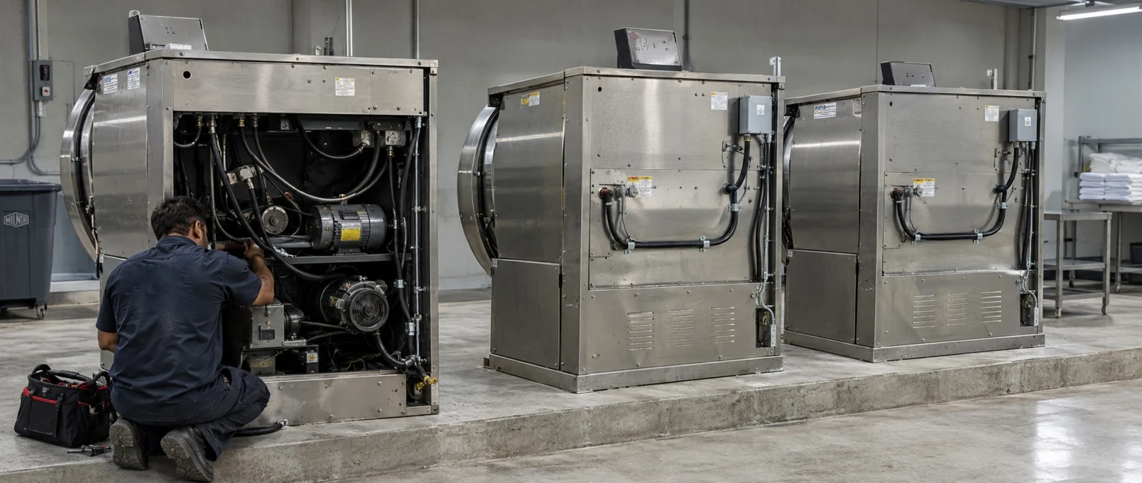 Preventive Maintenance vs Emergency Repair: What a Real AMC Should Cover for Industrial Laundry Equipment