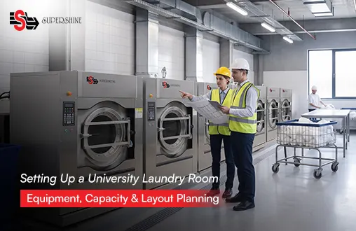 university laundry machines