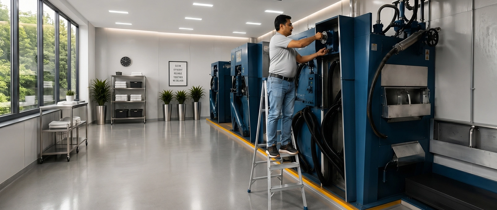 Commercial Laundry Equipment Maintenance: A Complete Checklist for Facility Managers