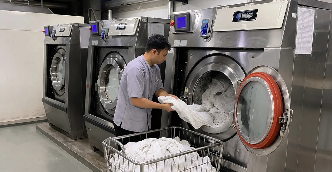industrial laundry washing machine