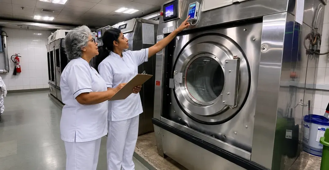 industrial laundry washing machine