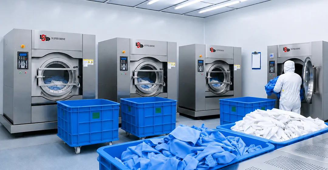 commercial washing machine for pharmaceutical