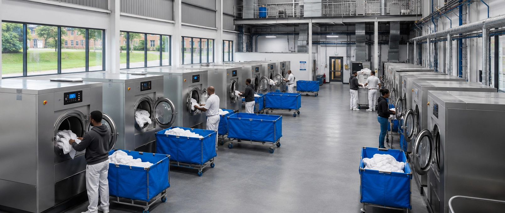 On-Premises Laundry (OPL) Setup for Universities and Colleges in India