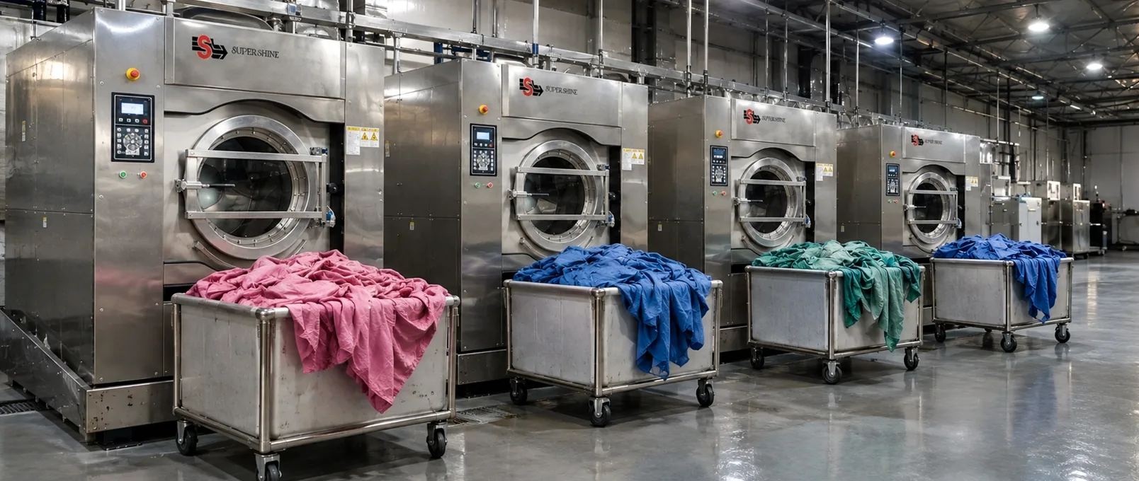 Which Washer Extractor Technology Suits a Textile Dyeing and Processing Unit Best?