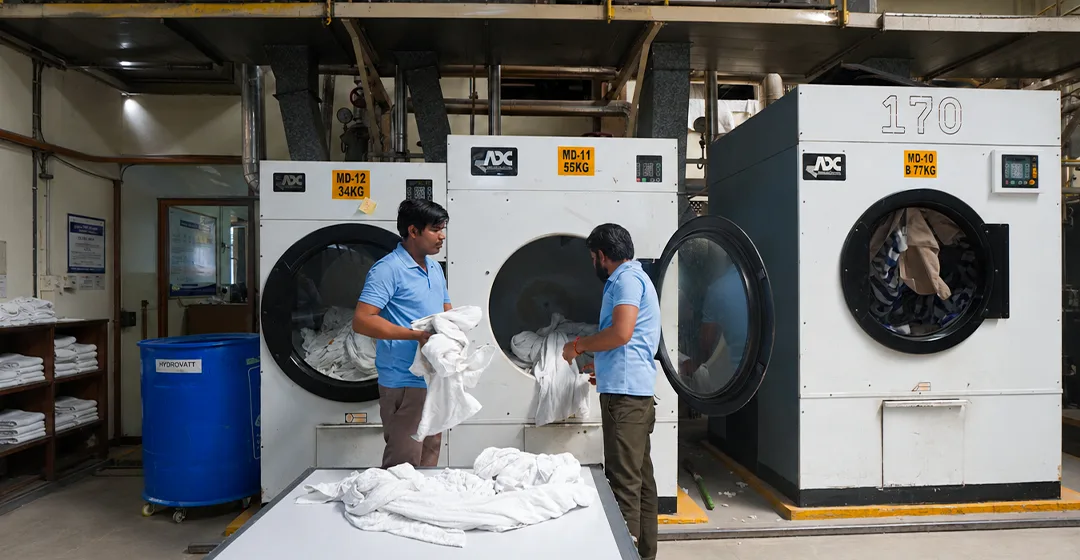 hospital laundry machines
