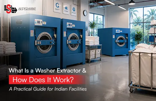 commercial washing machine