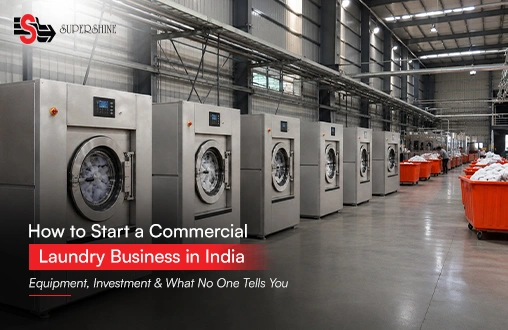 commercial laundry machine