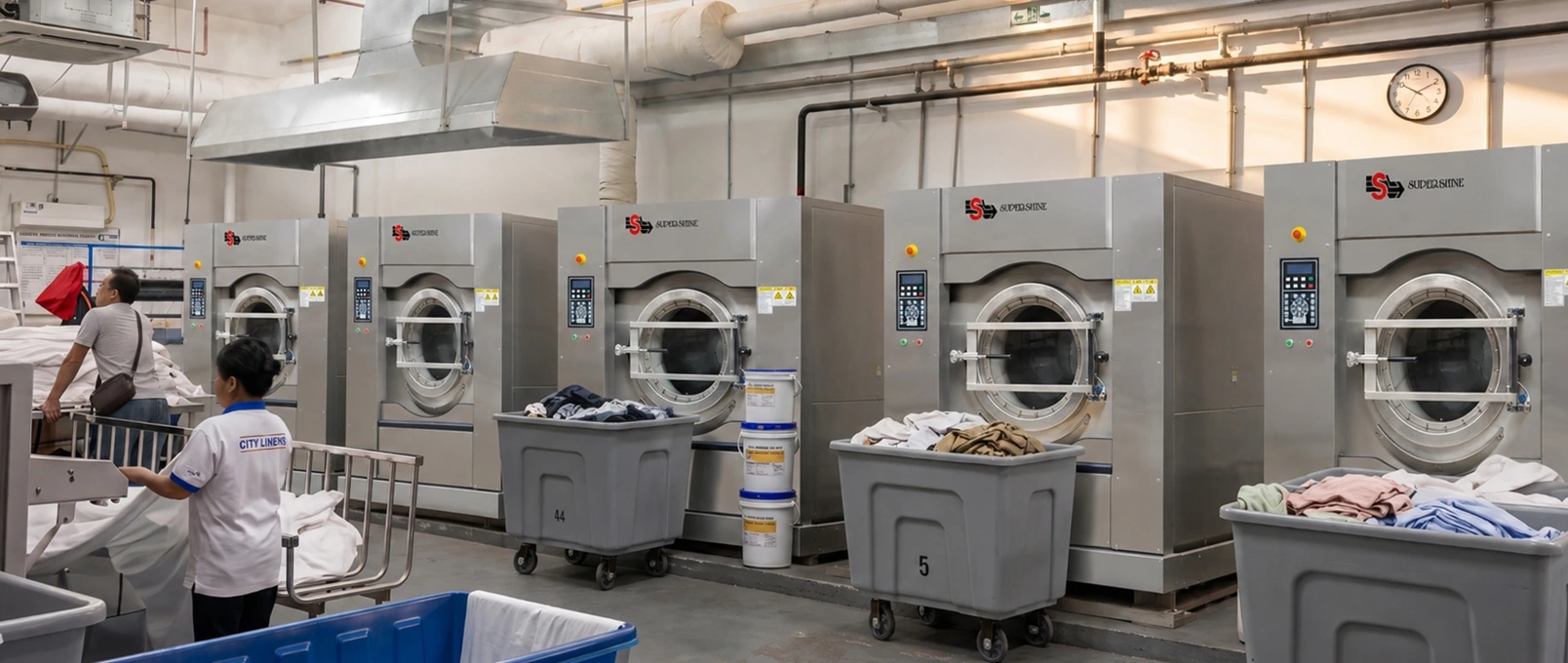 How to Size a Commercial Laundry: A Facility Planner's Guide to Space, Utility, and Capacity