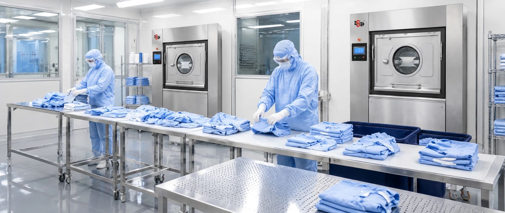 Barrier Washer Extractors Explained: Engineering Cross-Contamination Control for Hospitals and Pharma