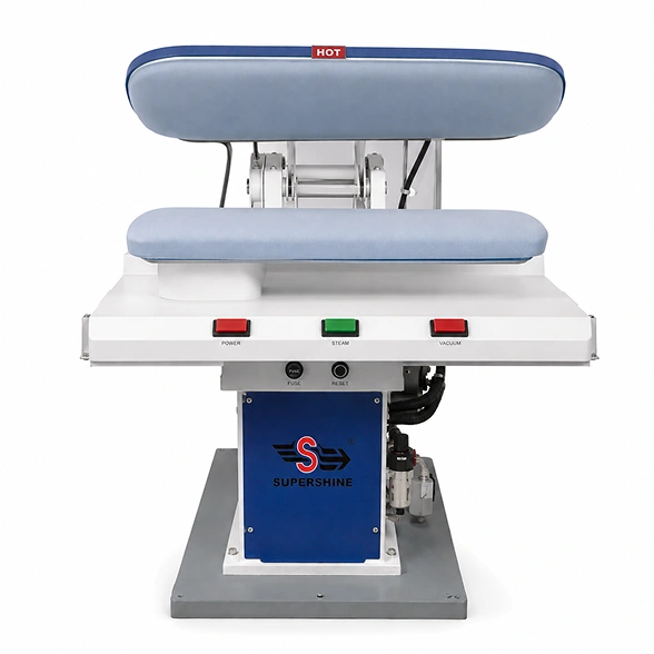 Supershine SUP-L hot head press with steam system and cushioned mould
