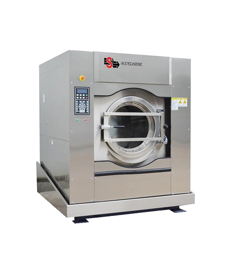 Supershine SWE-120-T heavy-duty twin motor  industrial washer extractor 120kg