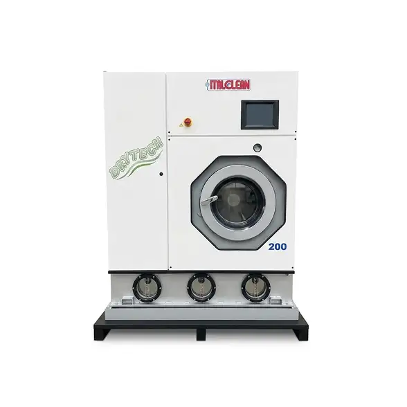 Industrial dry cleaning machine