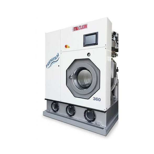 Industrial dry cleaning machine
