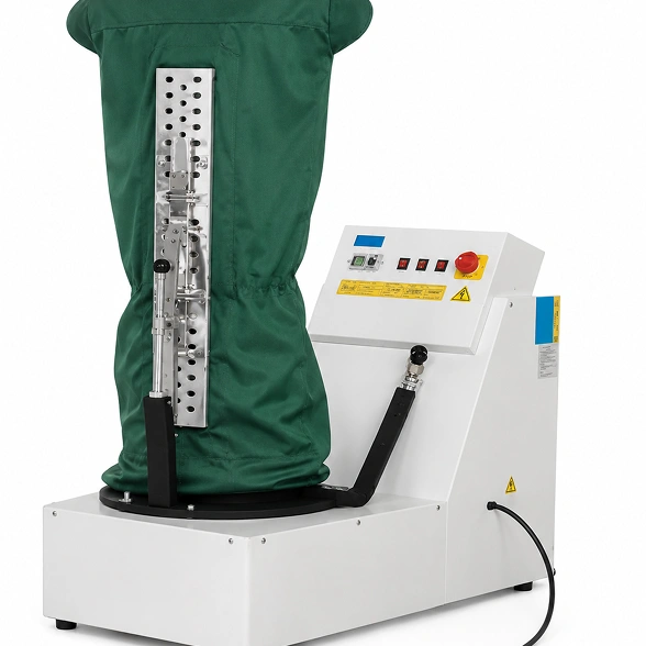 Supershine SFF PLC-controlled form finisher front view with control panel