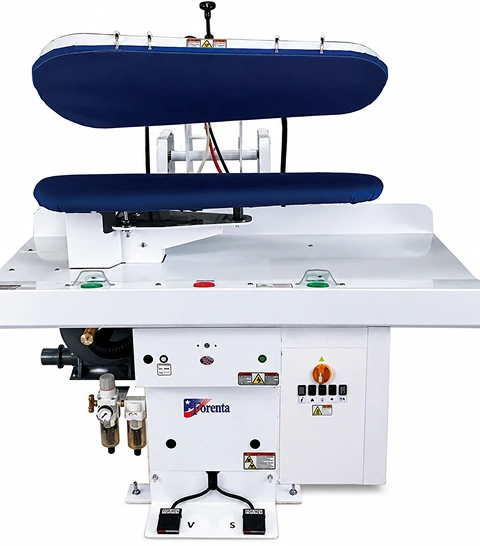 Forenta 421/461 SR-SC self-contained utility press with built-in boiler and vacuum system