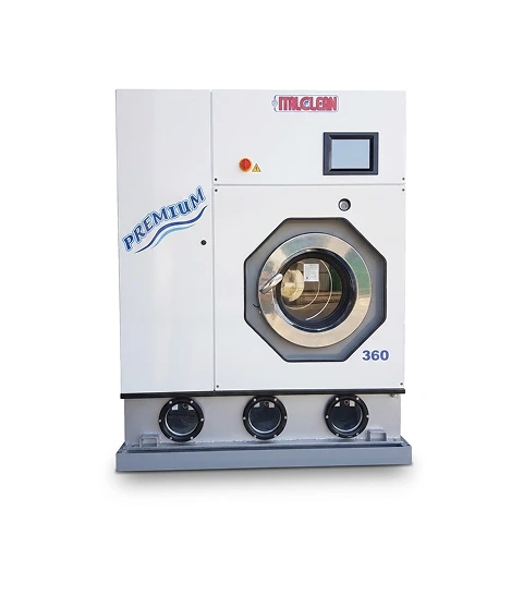 Industrial dry cleaning machine