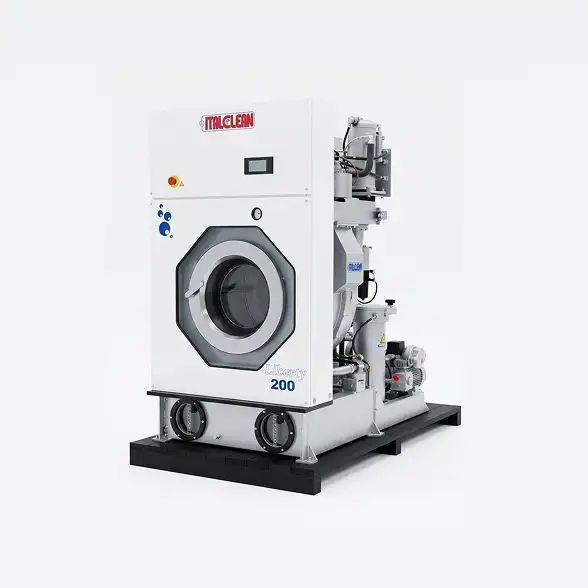 Industrial dry cleaning machine