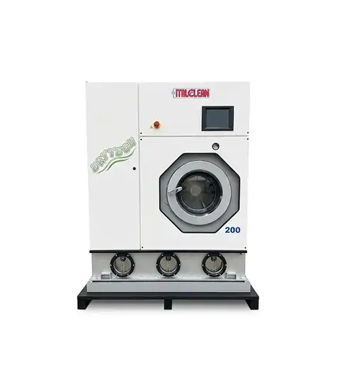 Industrial dry cleaning machine
