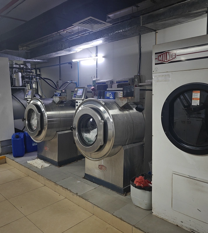 Grand Hyatt Gurgaon on premise laundry facility overview